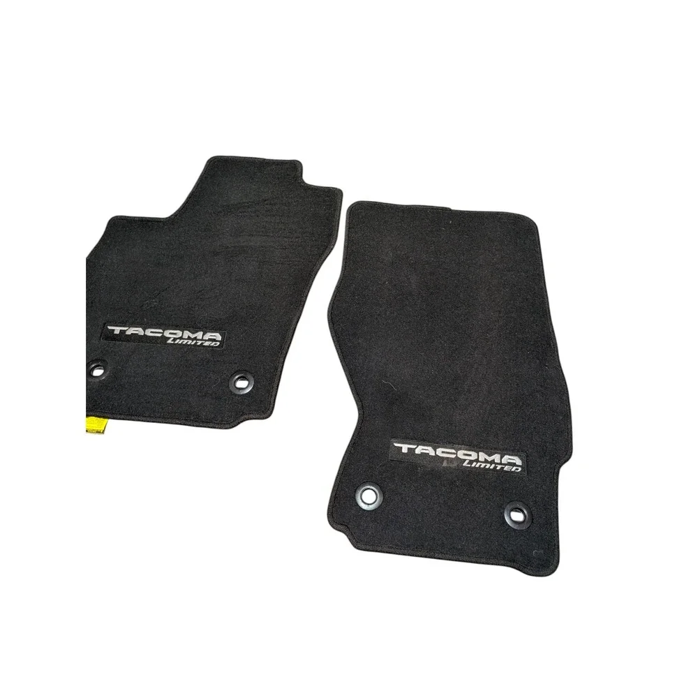 Toyota Tacoma Limited Black Carpet Floor Mats Set 4pc OEM PT206-35248 Double Cab